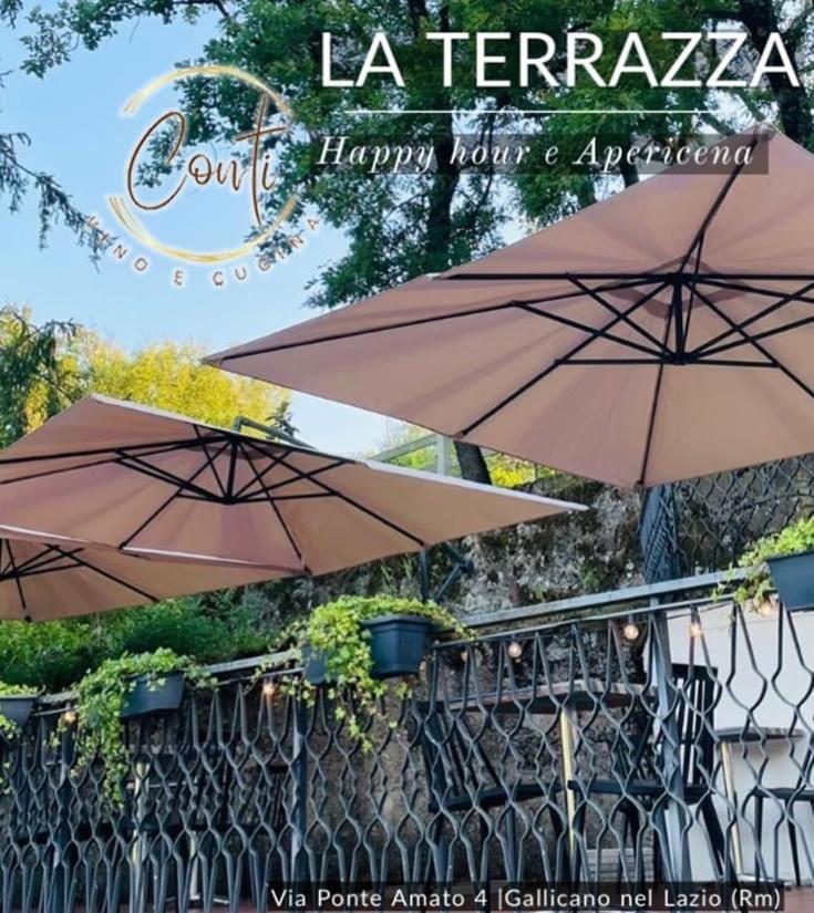 Conti B&B Suite Ponte Amato ガッリカーノ・ネル・ラーツィオ エクステリア 写真